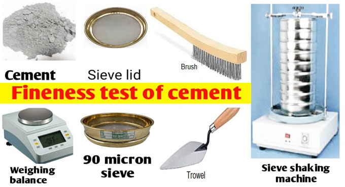 Fineness test of Cement and its Significance | Test to check Fineness