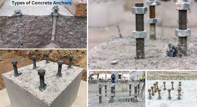 Concrete Anchors: Installations, Function and Varieties