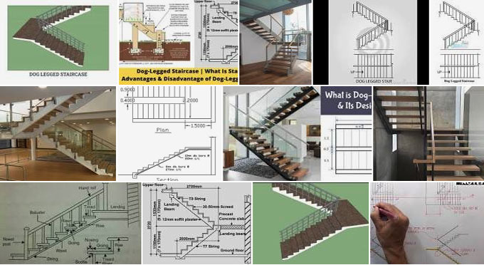 What is a Dog Legged Staircase?