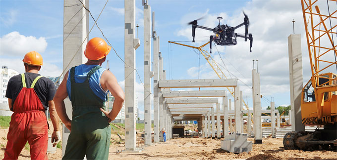 Five Ways to Avoid Drone Risks on Construction Site
