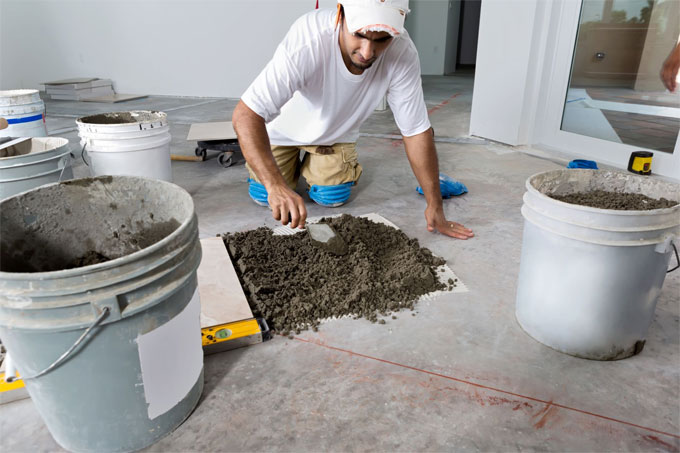 Installing Tile with careful planning