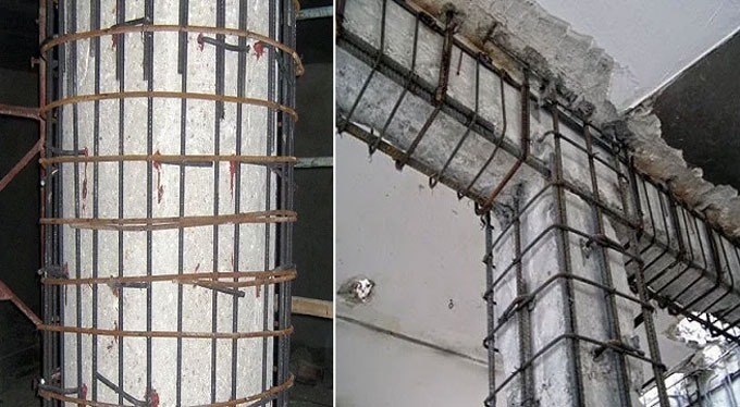 The benefits of Jacketing and Collars for Concrete Structures