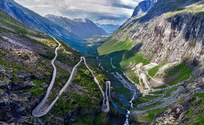 Lysevegan Road, Norway