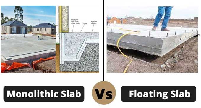 Monolithic vs. Floating Slab - the major differences between them