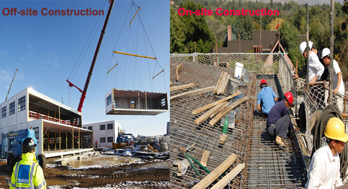 Advantages and Disadvantages of On-site and Off-site Construction