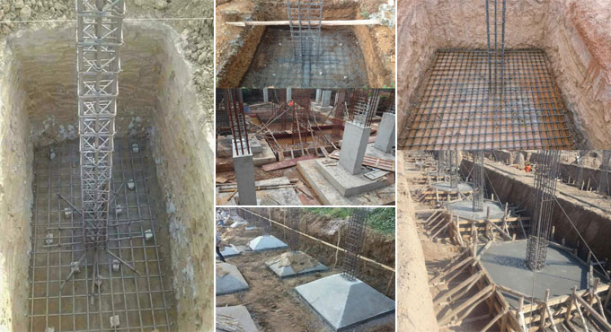 Isolated Footings Reinforcement Details
