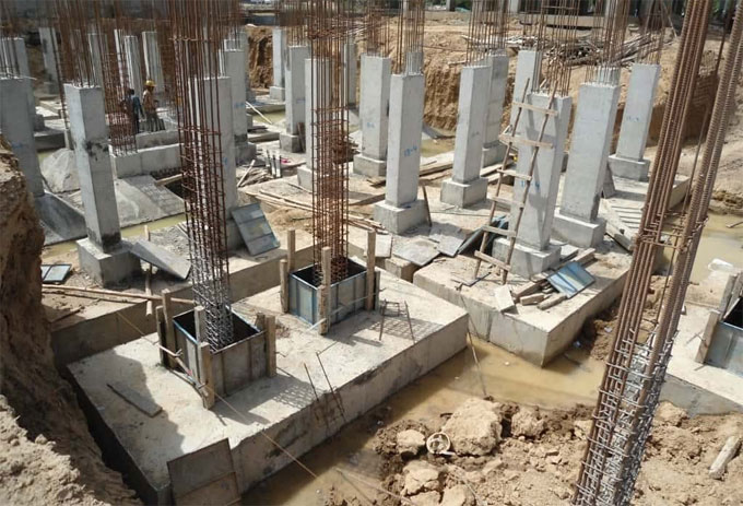 The four types of Shallow Foundation