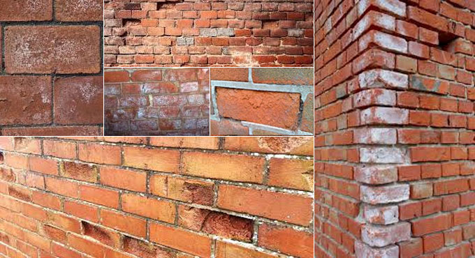 Some useful guidelines to substitute the spalling bricks