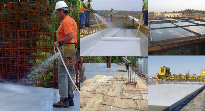 Steps in Concrete Curing Process