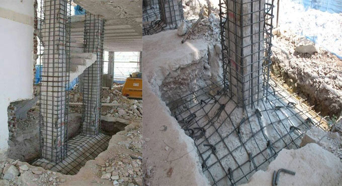 Repairing of structural and non-structural components of Buildings